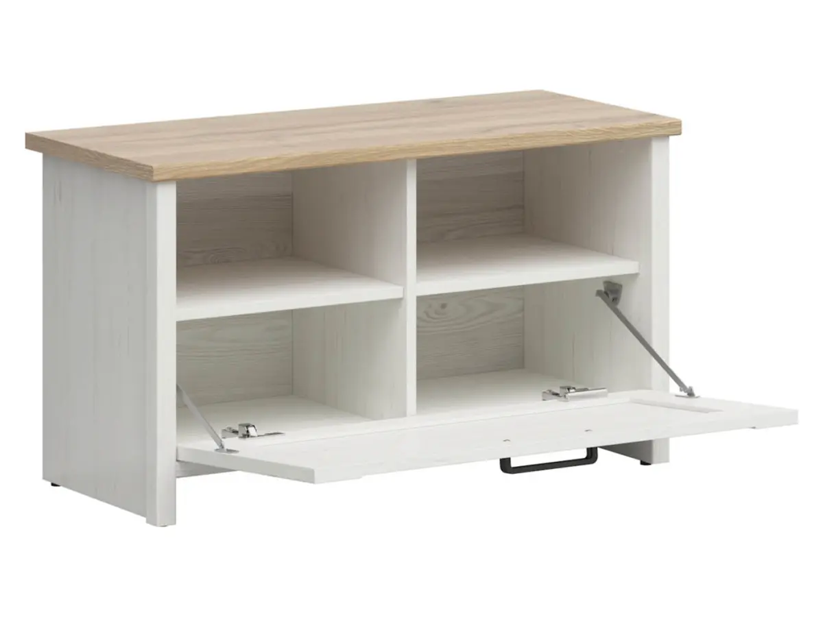 Zapatero Loksa 84 cm pino andersen blanco