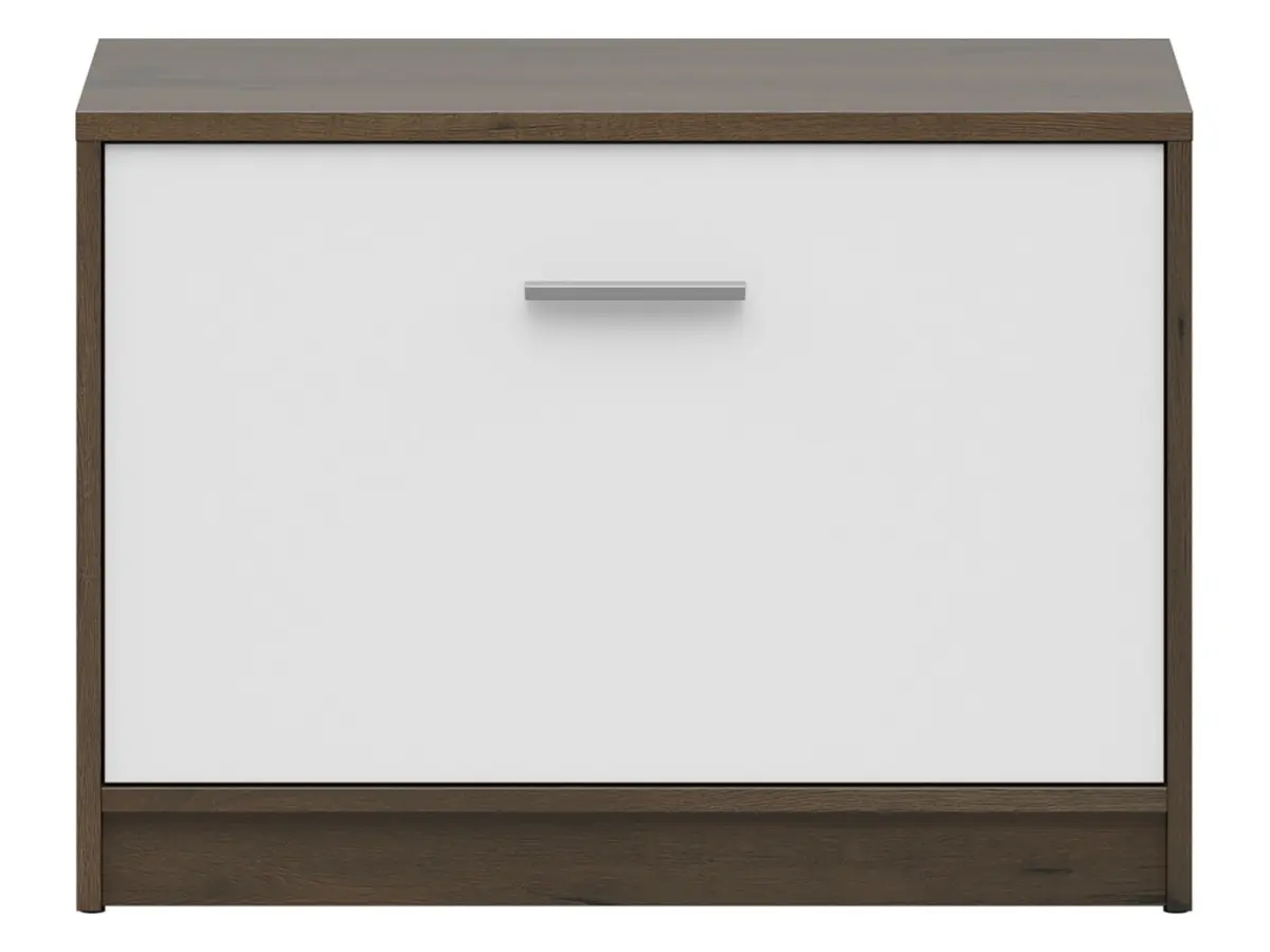 Zapatero Nepo Plus 70 cm roble noble/blanco