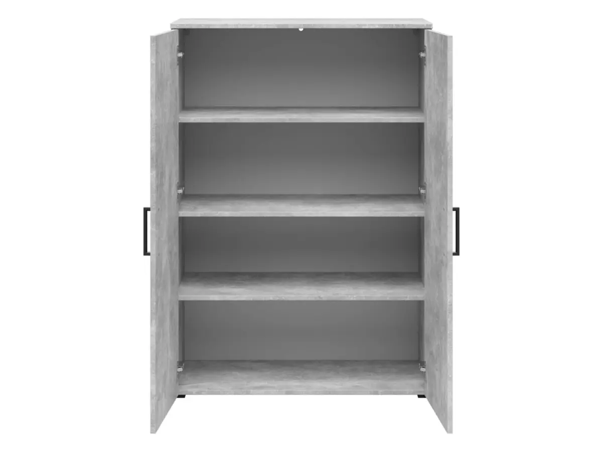 Estantería MultiDo 80 cm con 2 puertas atelier claro