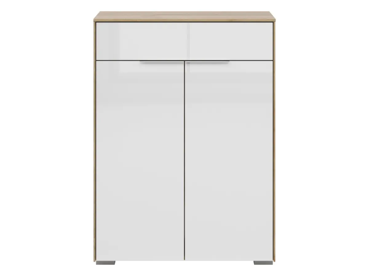 Комод Nevada 81 см с 2 дверцами и ящиком дуб ривьера