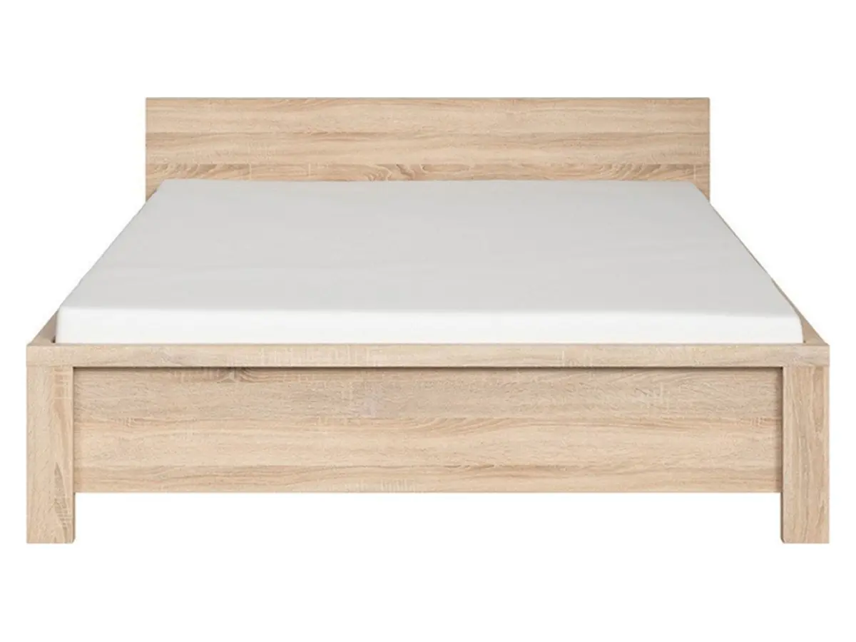 Cama Kaspian 140x200 roble sonoma
