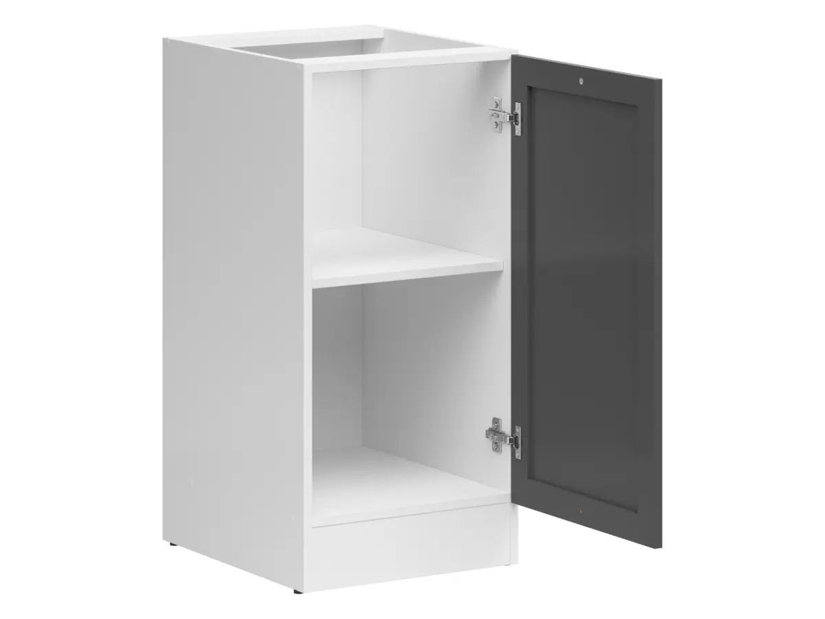 Mueble de cocina bajo Junona Line 40 cm derecha grafito