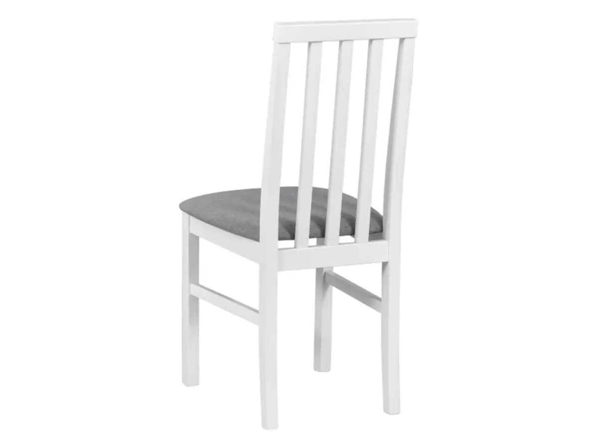 Silla tapizada Ramen gris