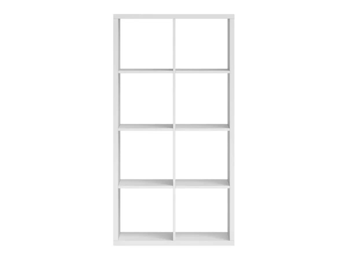 Estantería Style IV 77 cm con 8 baldas blanca
