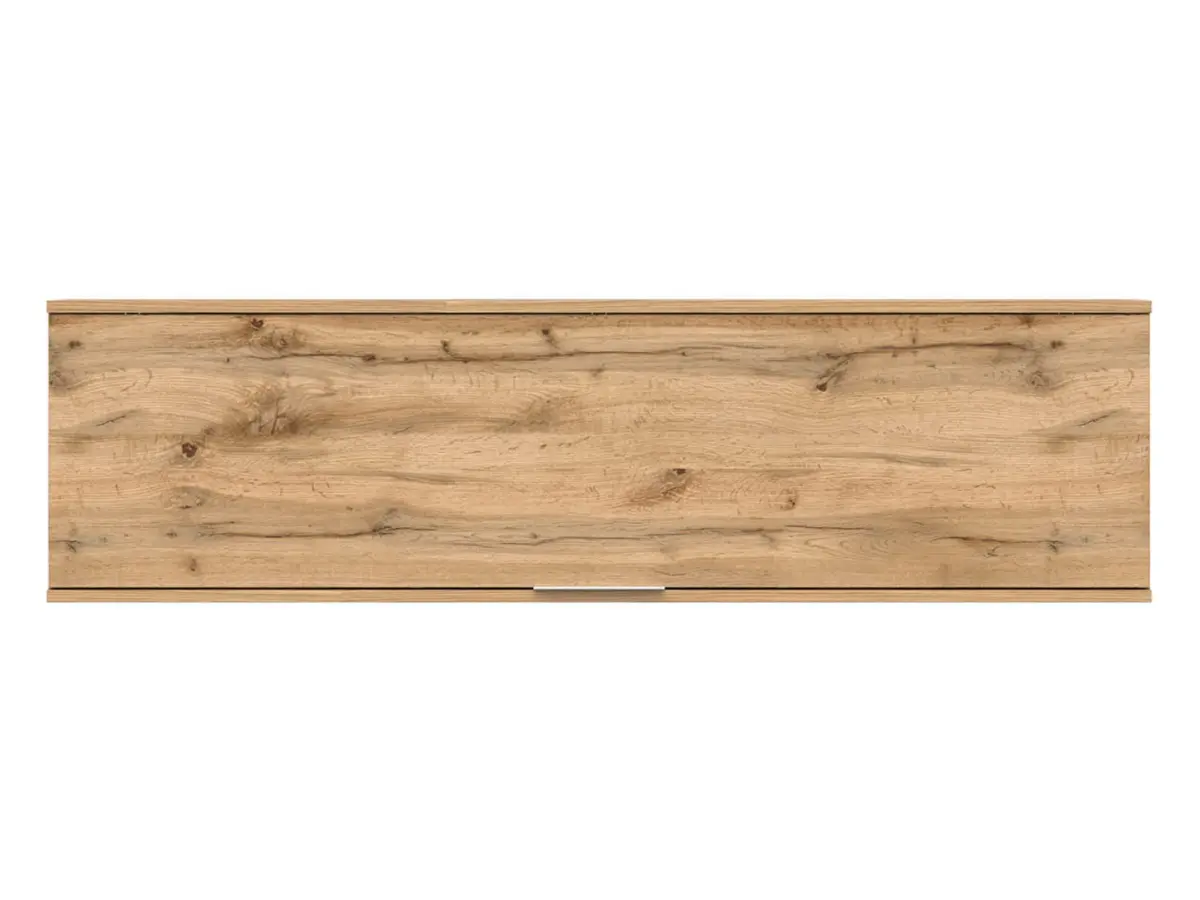 Armario colgante Zele 135 cm abatible roble wotan