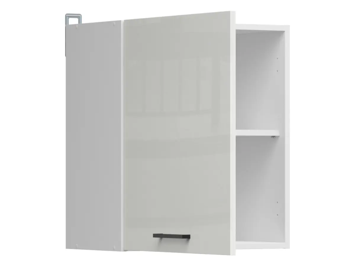 Armario superior de cocina Junona Line 50 cm izquierda/derecha brillo tiza