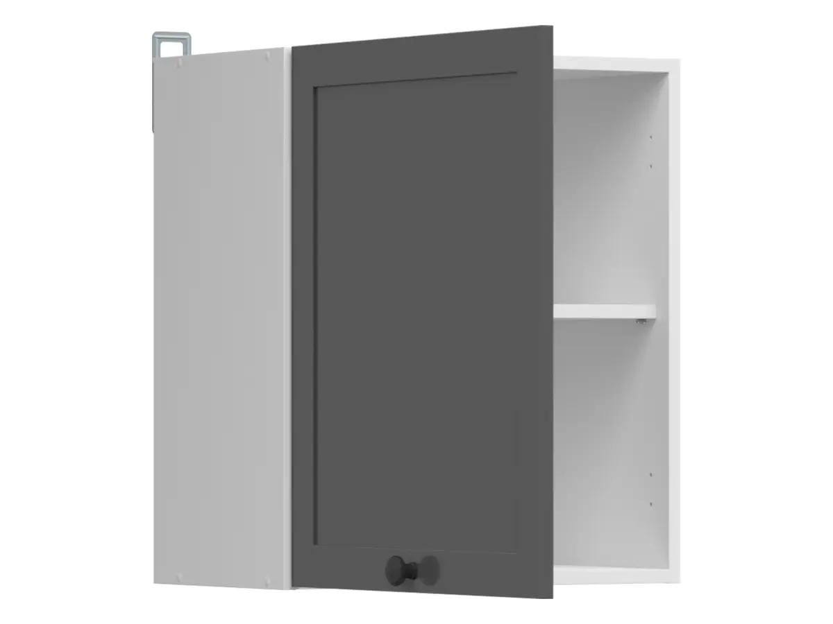 Armario de cocina superior Junona Line 50 cm izquierdo/derecho grafito