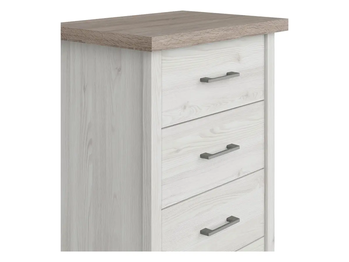 Cómoda Luca Baby 60 cm con 4 cajones alerce sibiu claro
