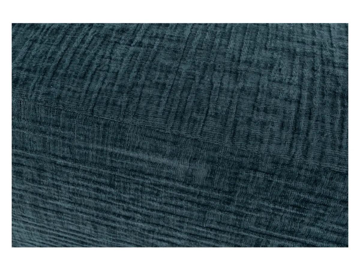 Sofá de tres plazas Kizo convertible turquesa