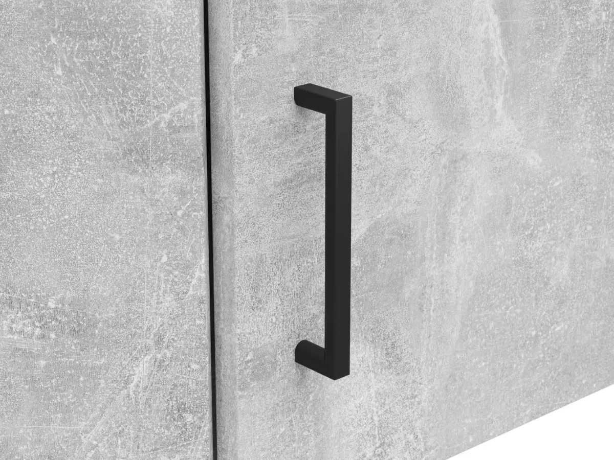 Estantería de esquina MultiDo 71,5x71,5 cm con puertas atelier claro