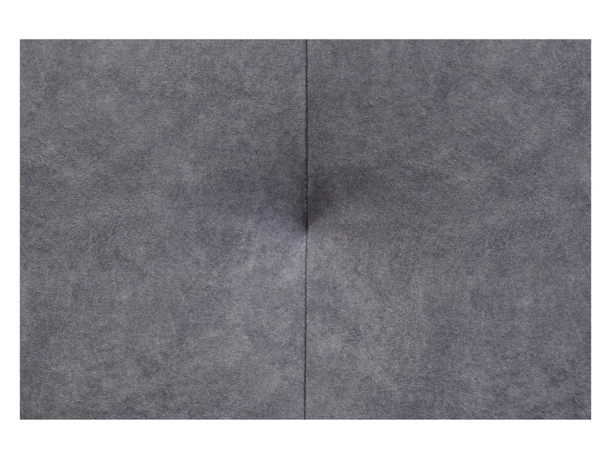 Sofá de tres plazas Royal IV convertible con arcón gris oscuro