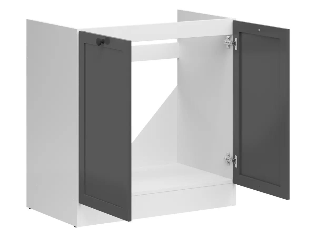 Mueble de cocina para fregadero Junona Line 80 cm grafito