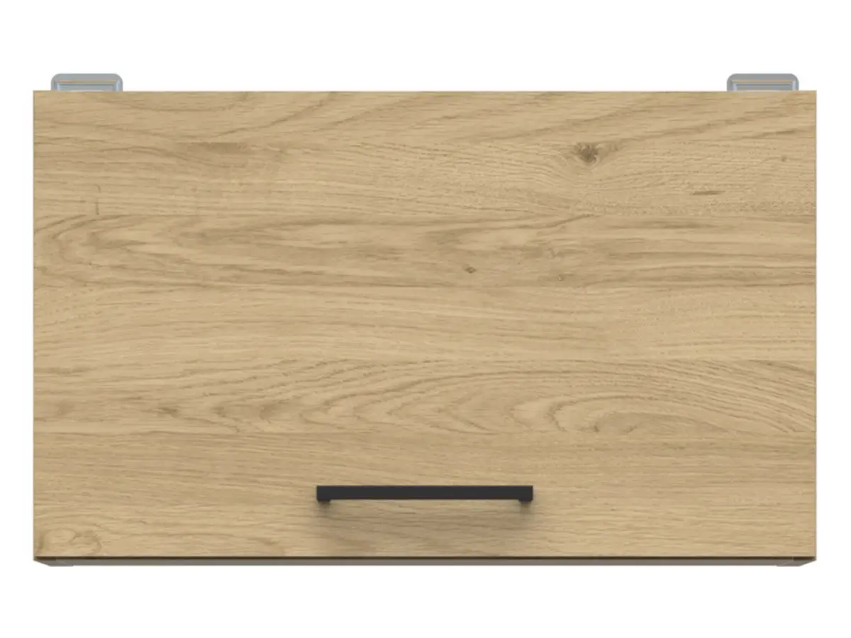 Armario de cocina superior Junona Line 50 cm sobre campana extractora roble bernstein