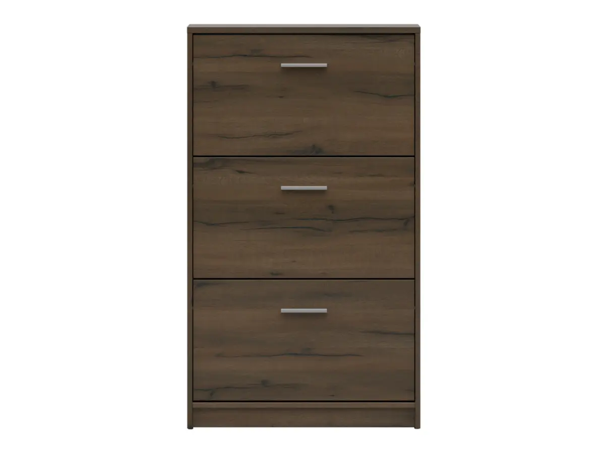 Zapatero Nepo Plus 70 cm con 3 puertas roble noble