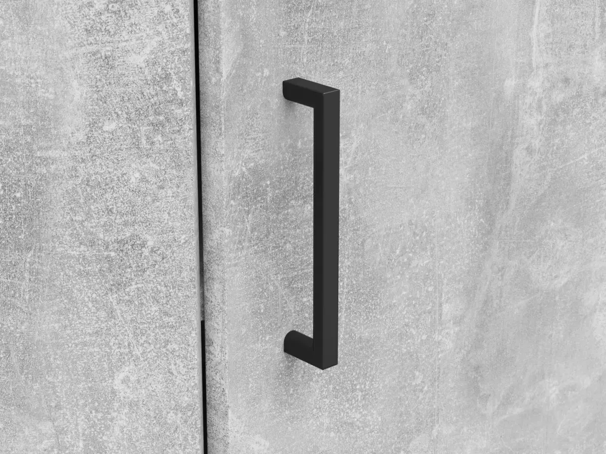 Estantería de esquina MultiDo 71,5x71,5 cm con puertas atelier claro