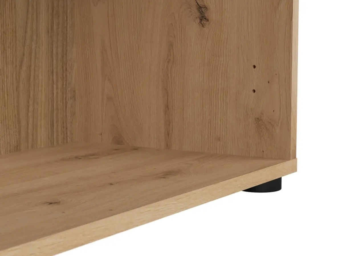 Estantería Space Office 42 cm con 2 estantes roble artisan