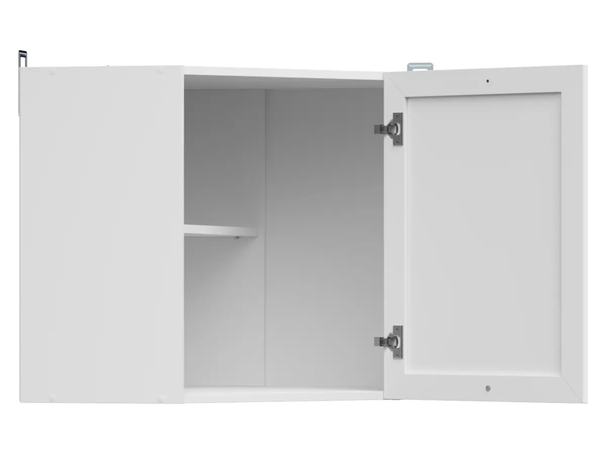 Armario de cocina superior Junona Line 60 cm de esquina izquierdo/derecho blanco