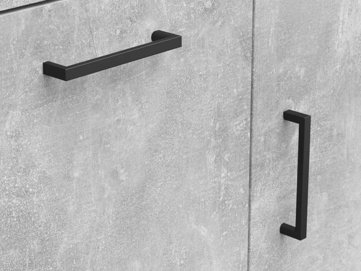 Комод MultiDo 80 см с 2 дверцами и 2 ящиками светлый ателье