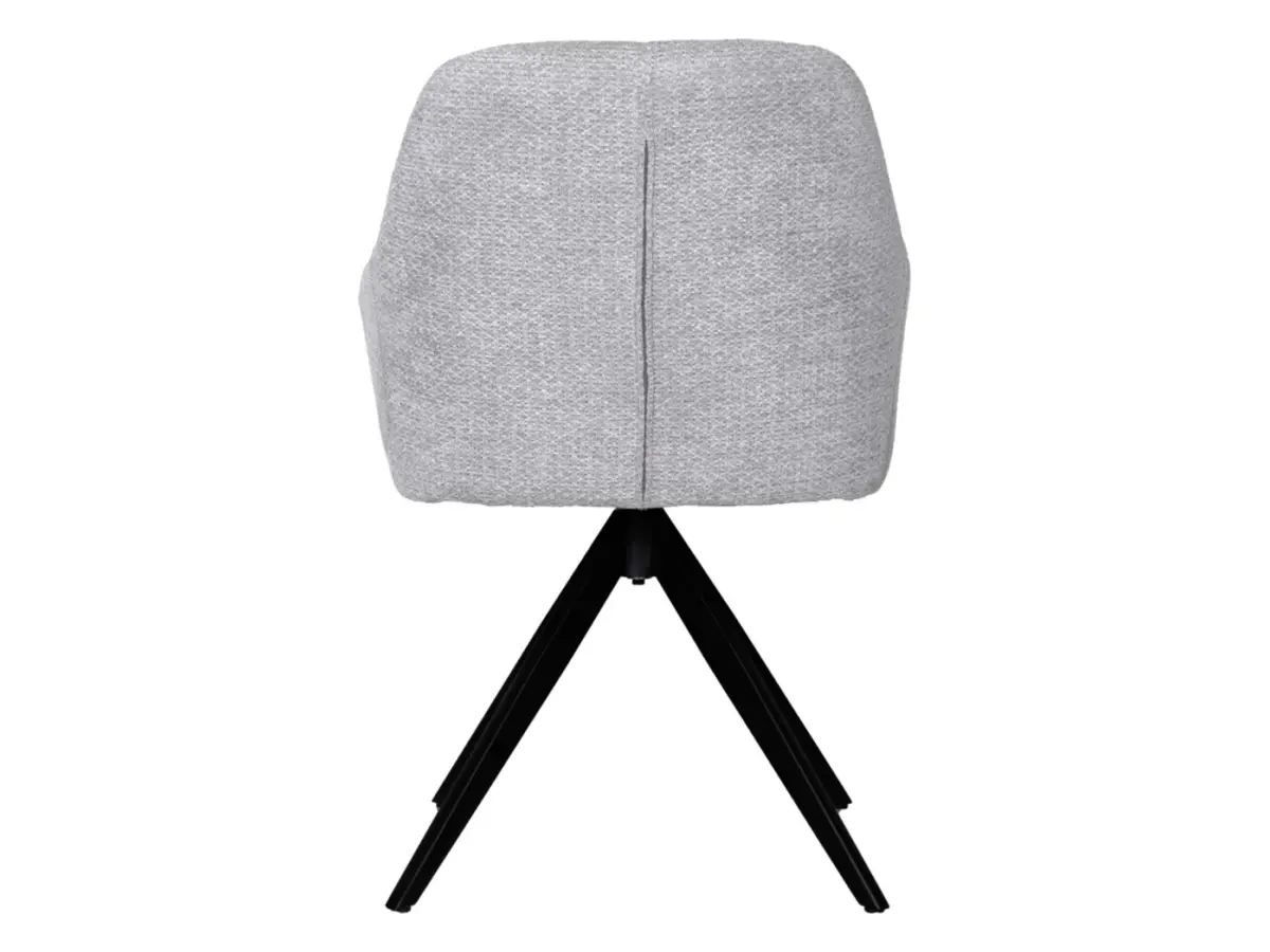 Стул мягкий Chort поворотный серый