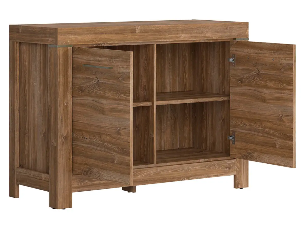 Шкаф Gent 115 см двухдверный дуб стирлинг