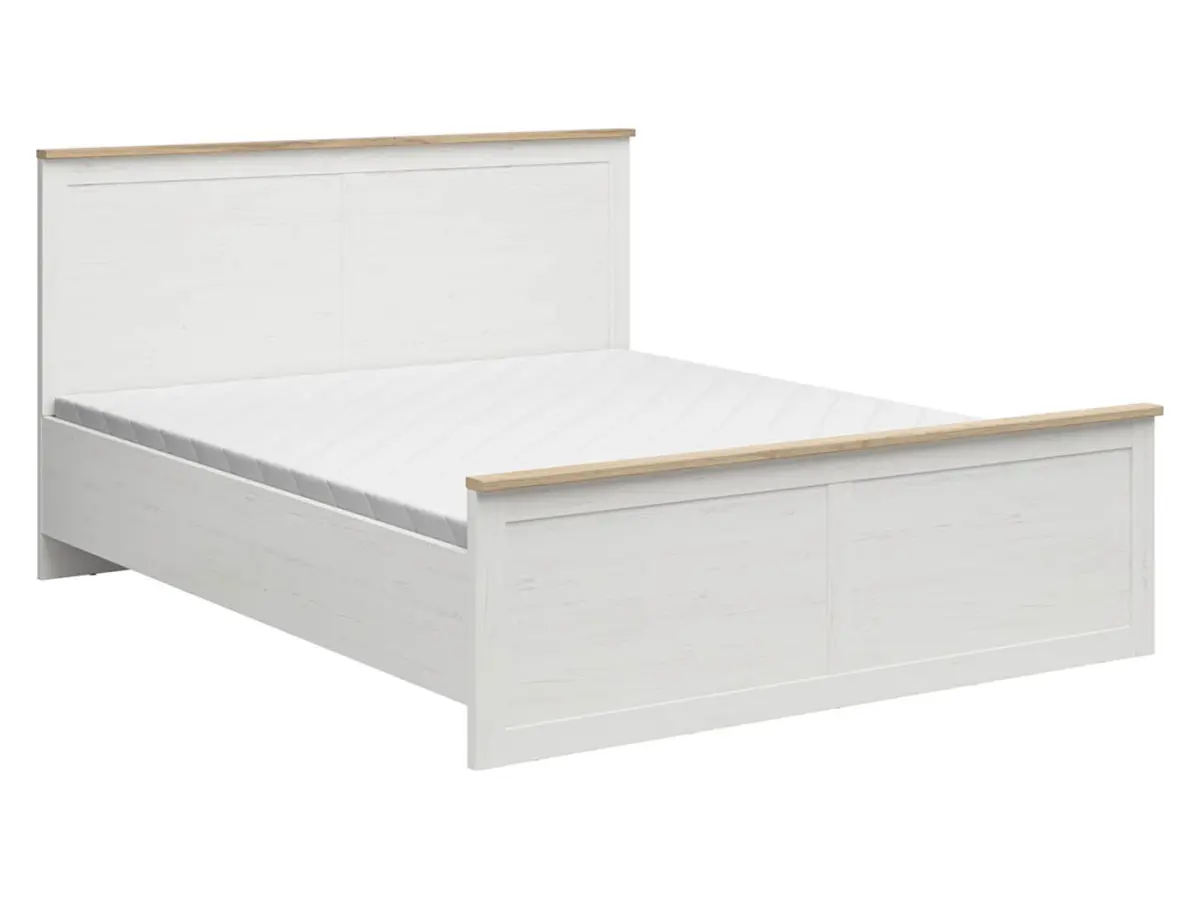 Cama Loksa A 180x200 pino andersen blanco