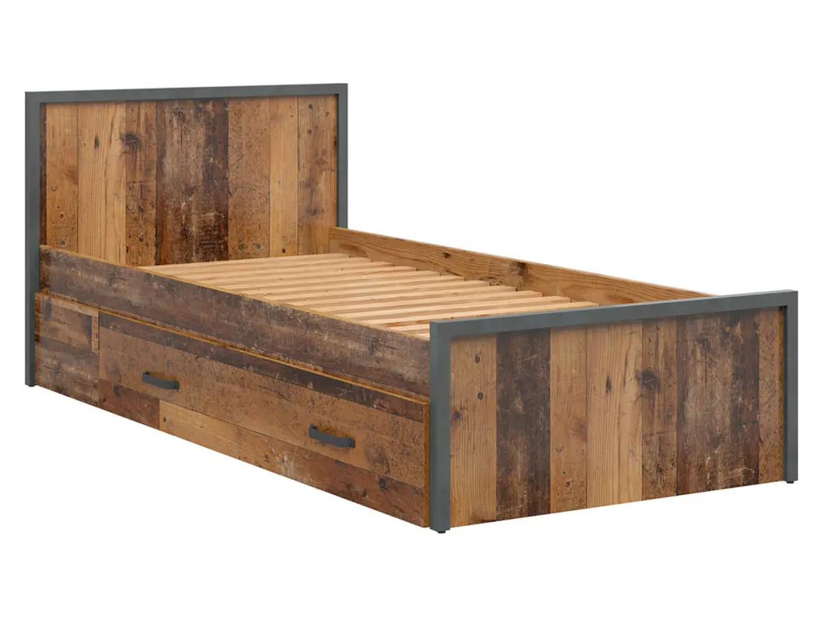 Cama Weston 90x200 pino old style