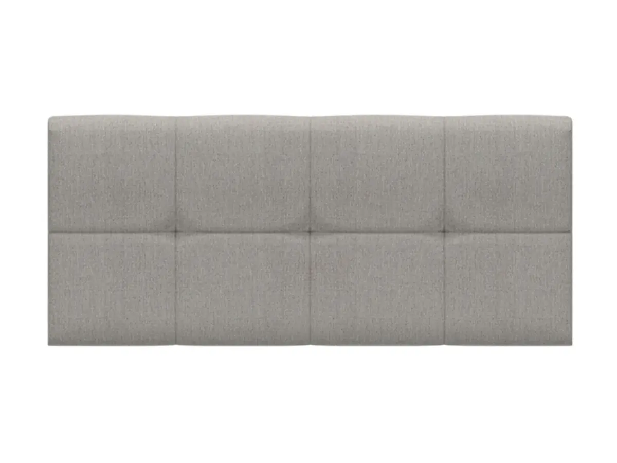 Panel tapizado para cama Tetrix 90 cm gris