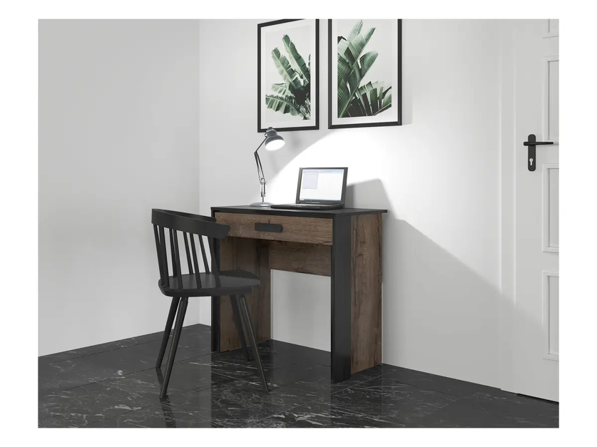 Tocador Kassel 85 cm con cajón roble monaster