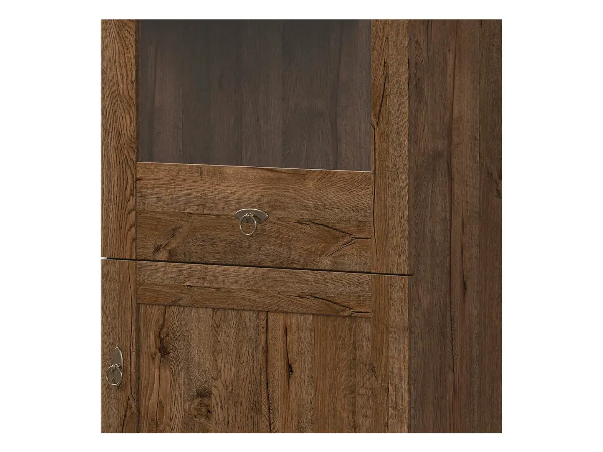 Vitrina Patras 63 cm con 2 puertas roble april