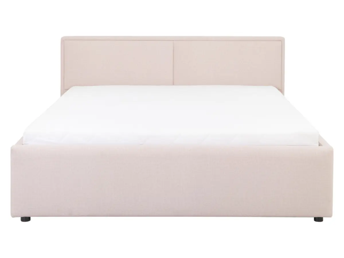 Cama tapizada Nedin 160x200 beige