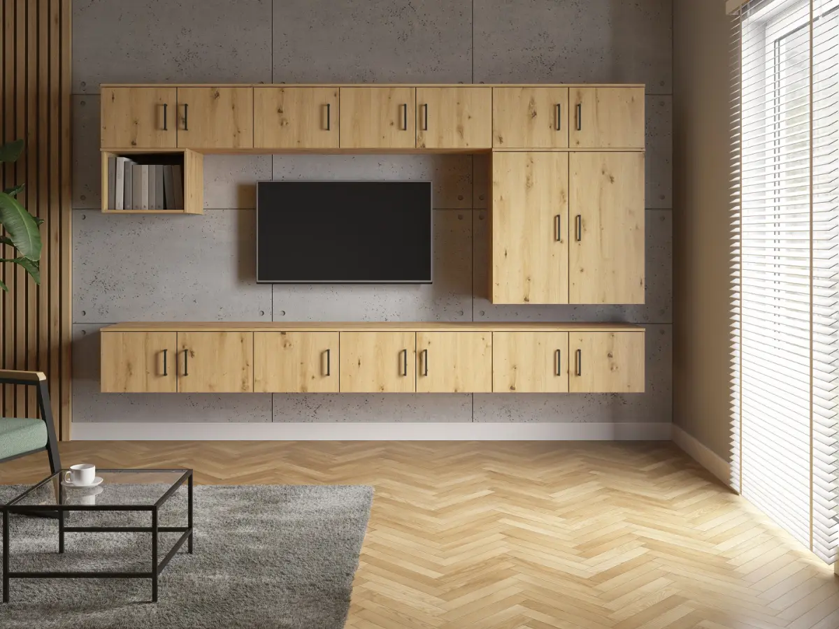 Armario MultiDo 80 cm de dos puertas atelier claro