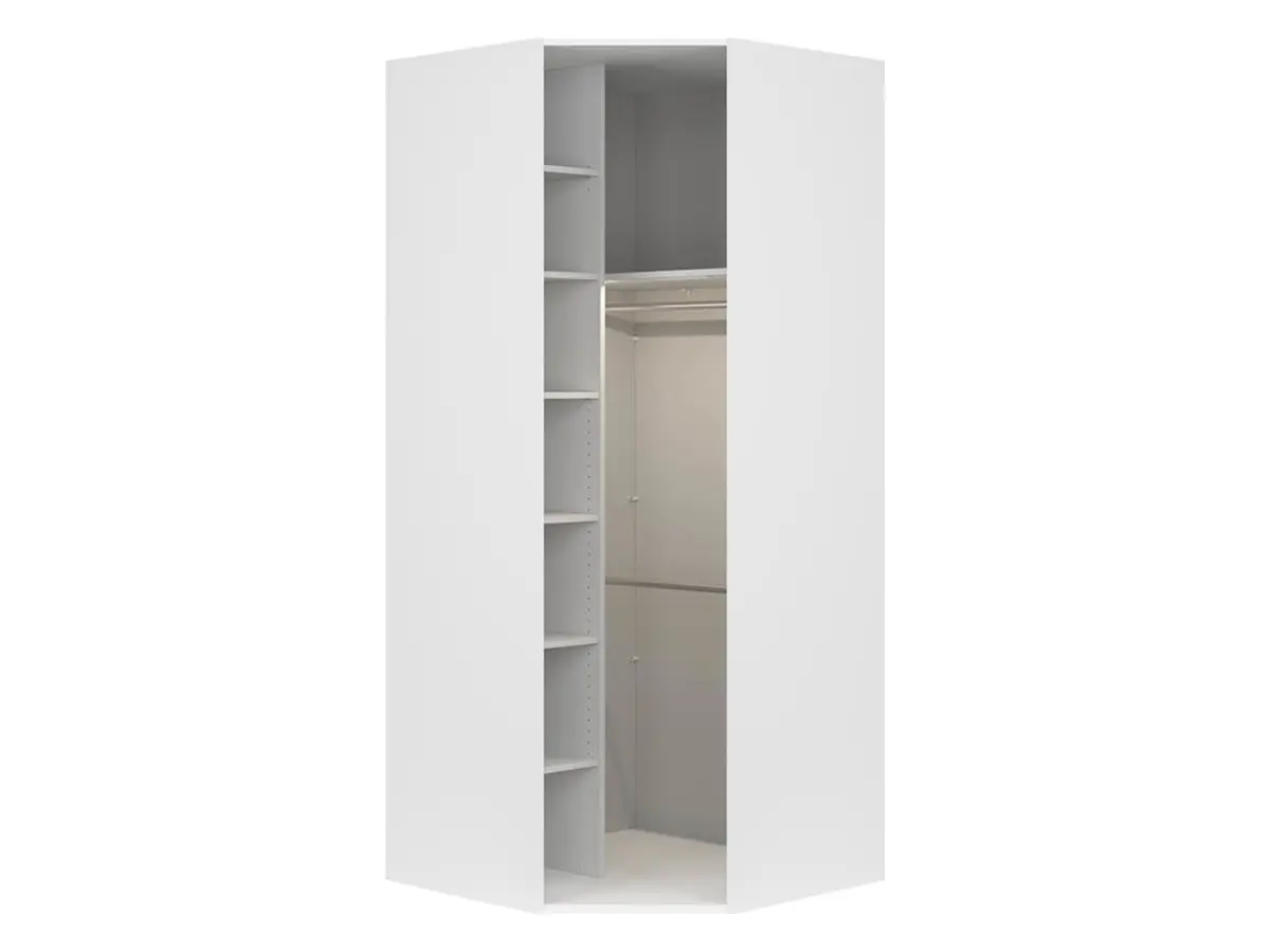 Armario de esquina Flex 103x103 cm blanco