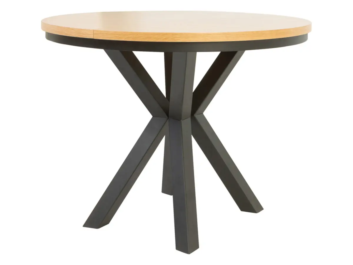 Mesa extensible Eland 100/150/200x100 chapa de roble natural