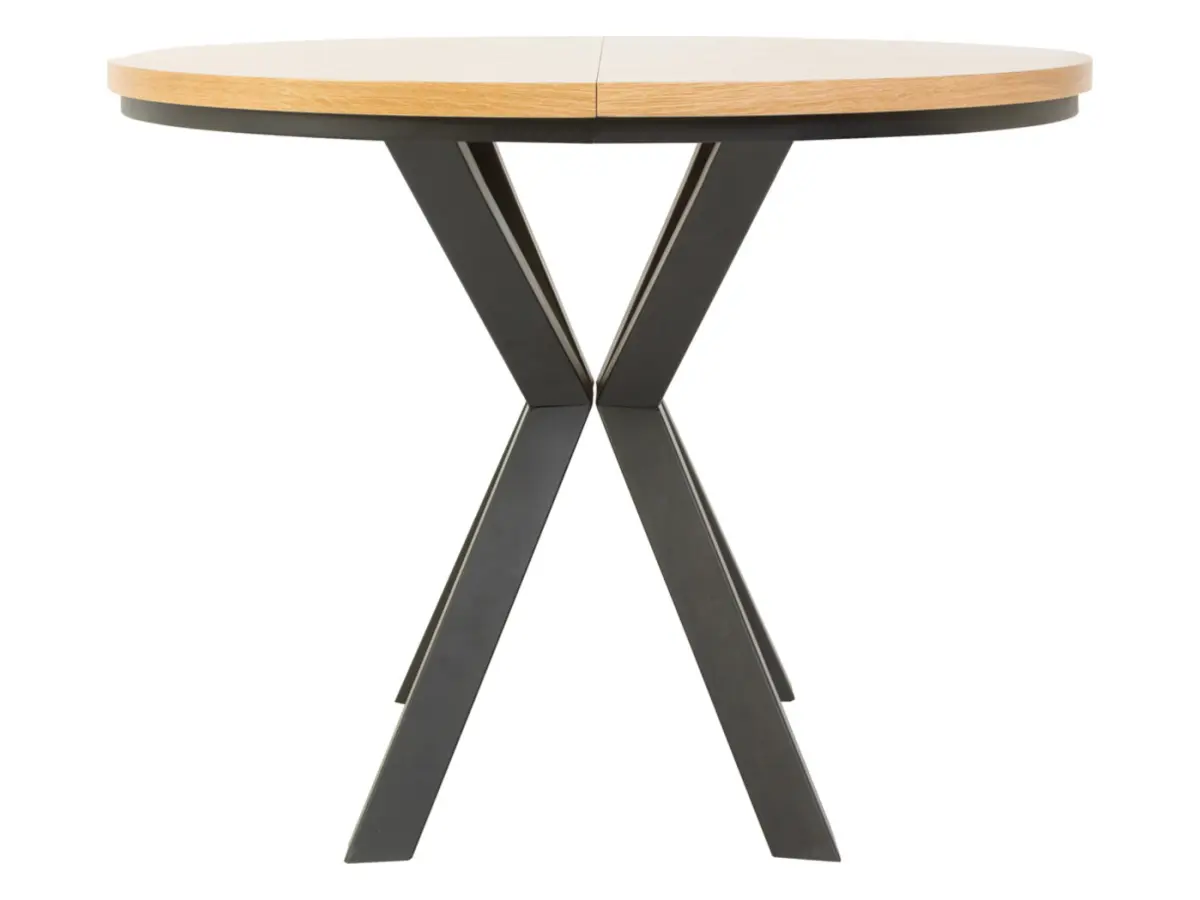 Mesa extensible Eland 100/150/200x100 chapa de roble natural