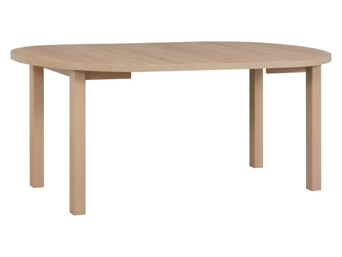 Mesa extensible redonda Balard 100-180/100 roble sonoma