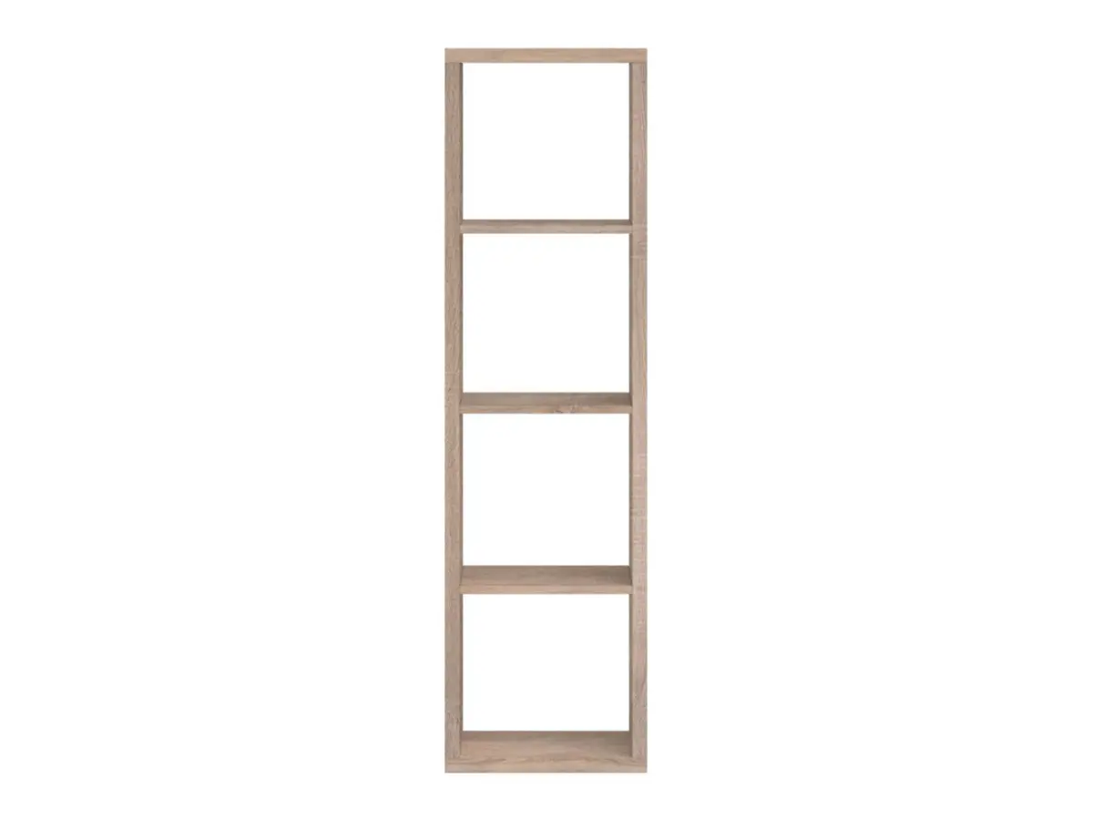 Estantería Style 41 cm con 4 estantes roble sonoma