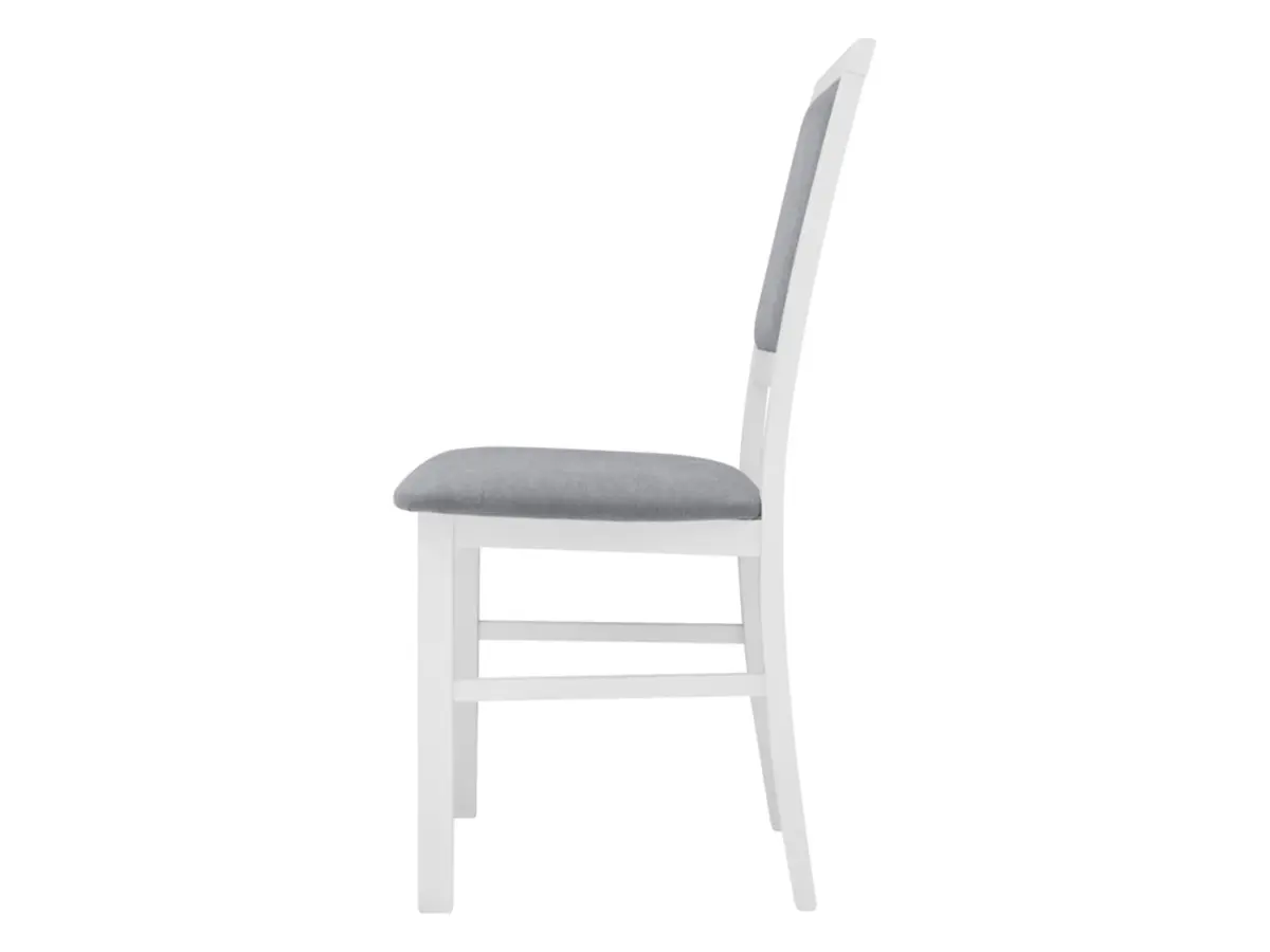 Silla tapizada Robi gris