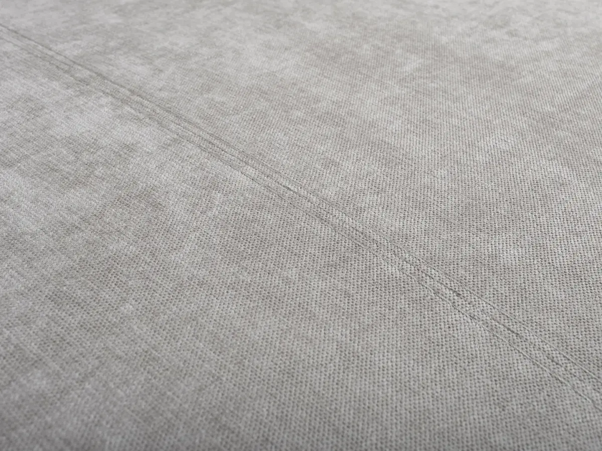 Sofá cama de tres plazas Sentila con arcón beige