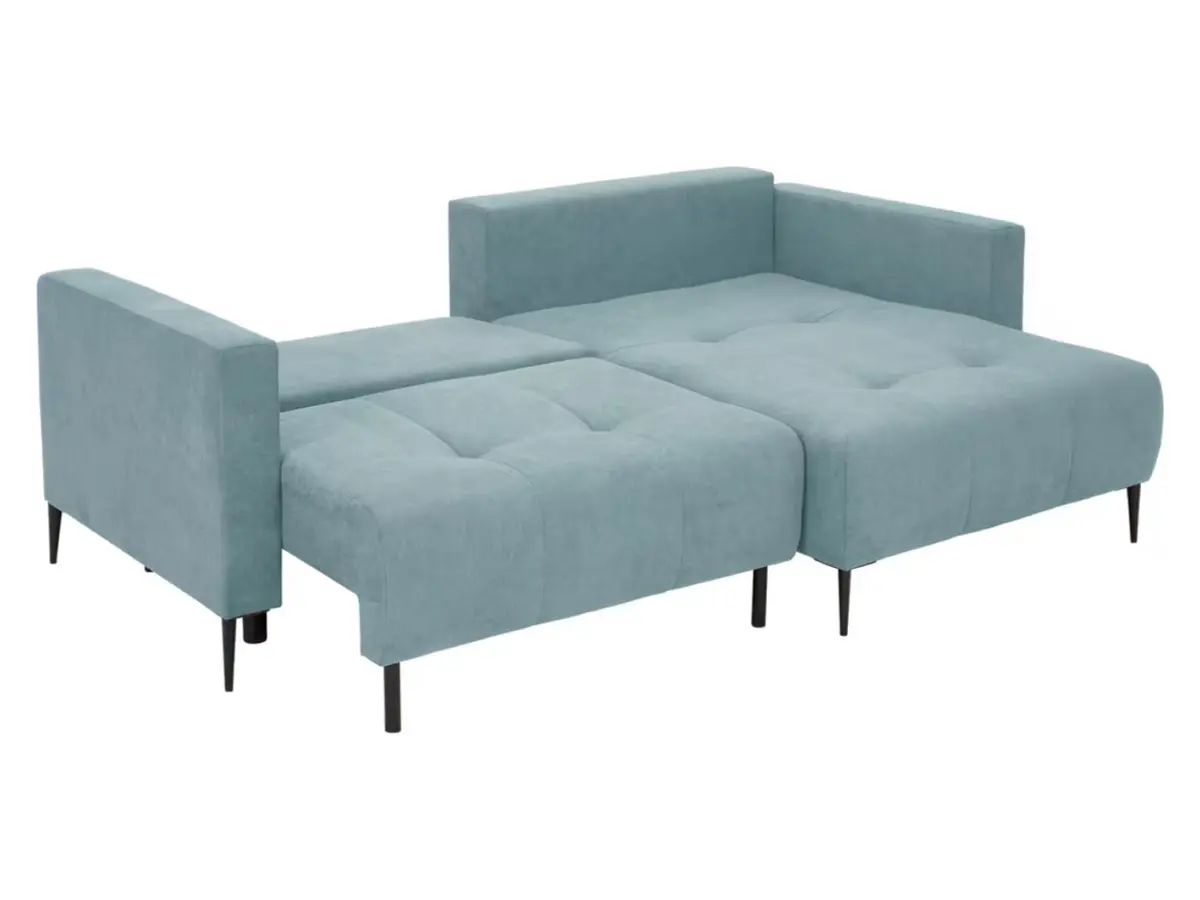 Універсальний кутовий диван Ponty розкладний з нішею м'ятний