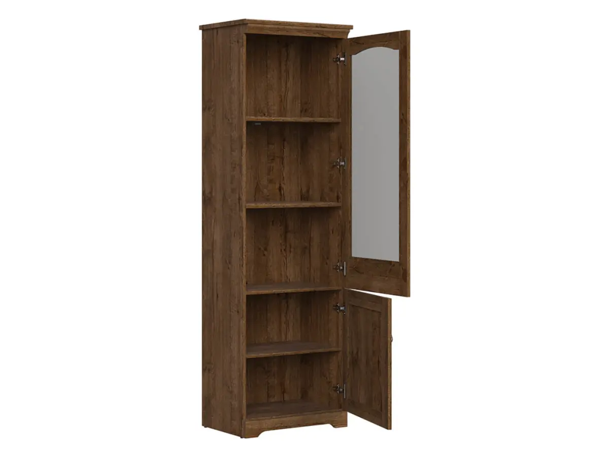 Vitrina Patras 63 cm con 2 puertas roble april