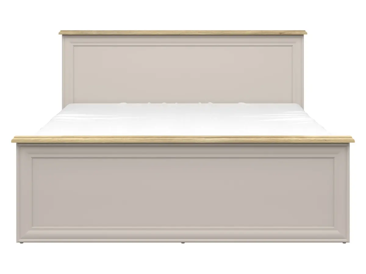 Кровать Anga A 160x200 кашемир/дуб маувелла