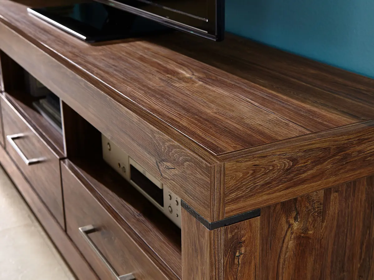 Тумба RTV Gent 200 см с 3 ящиками и полкой дуб стирлинг