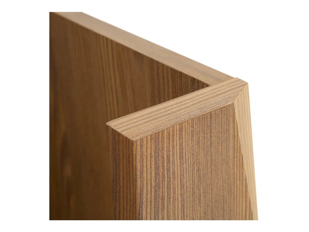 Estante de pared Bergen 156 cm alerce sibiu dorado