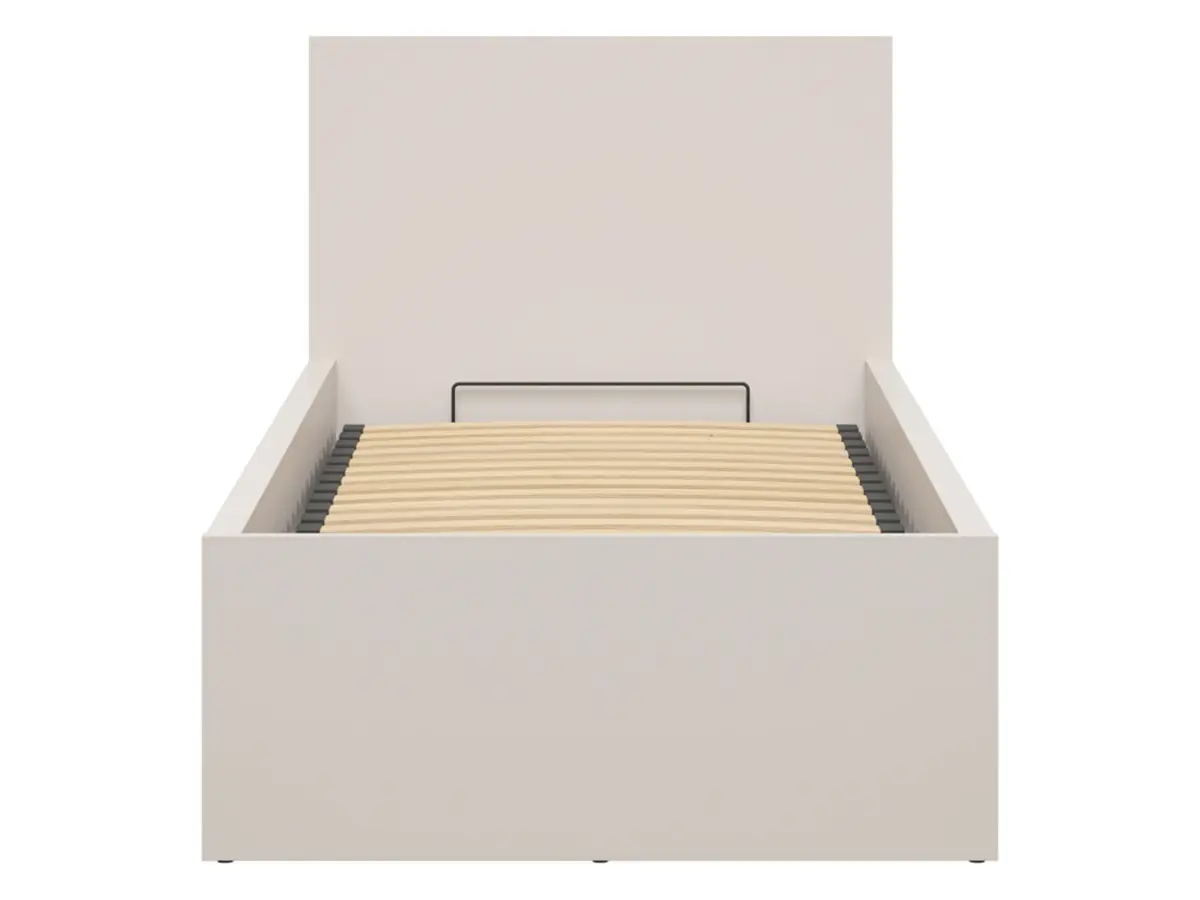 Cama Tetrix 90x200 con somier y contenedor cachemira