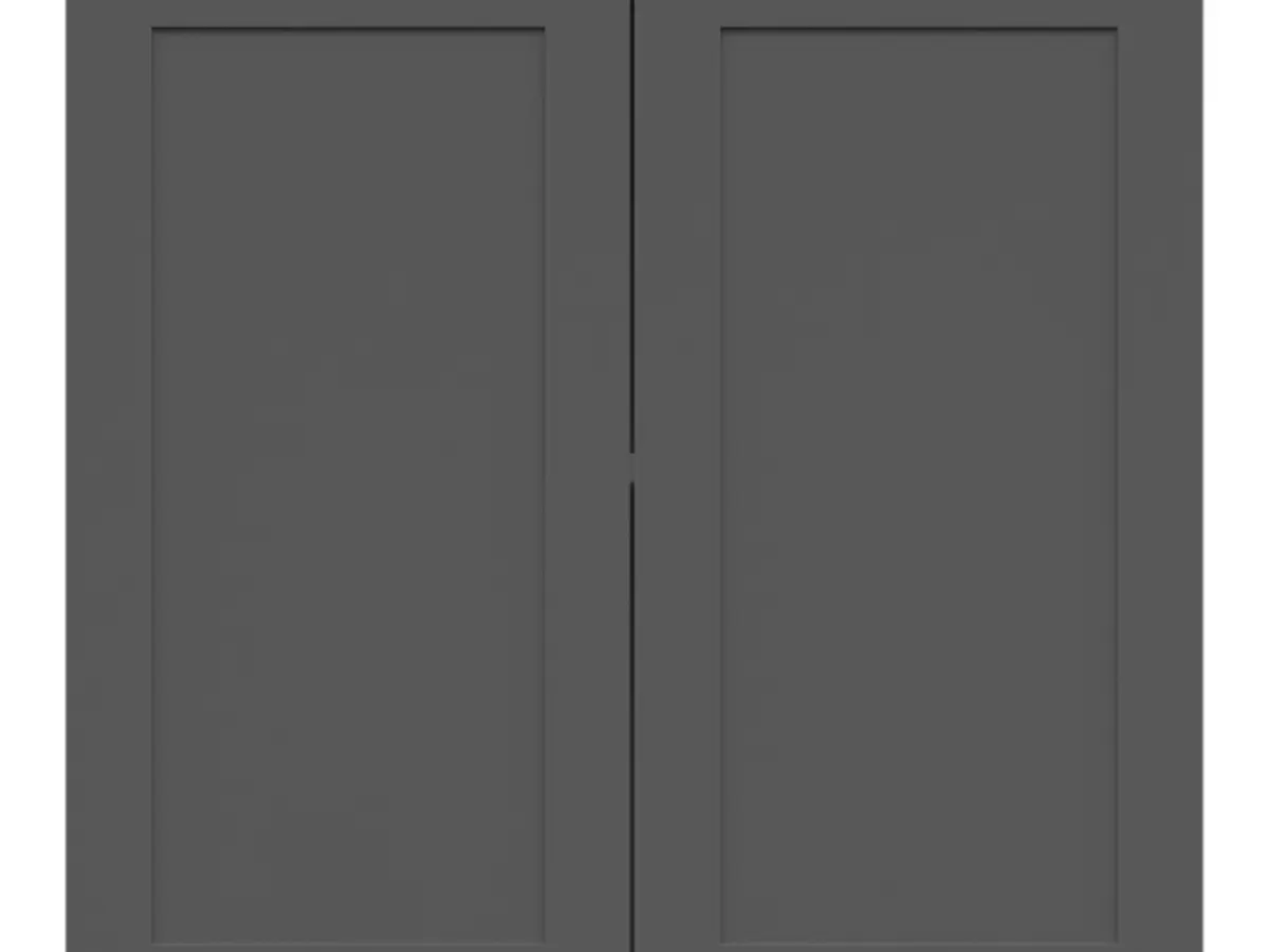 Armario de cocina superior Junona Line 80 cm de dos puertas grafito