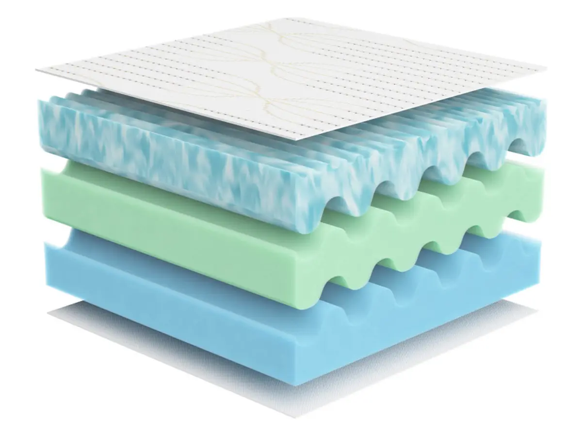 Foam mattress Mitis 160x200 H3