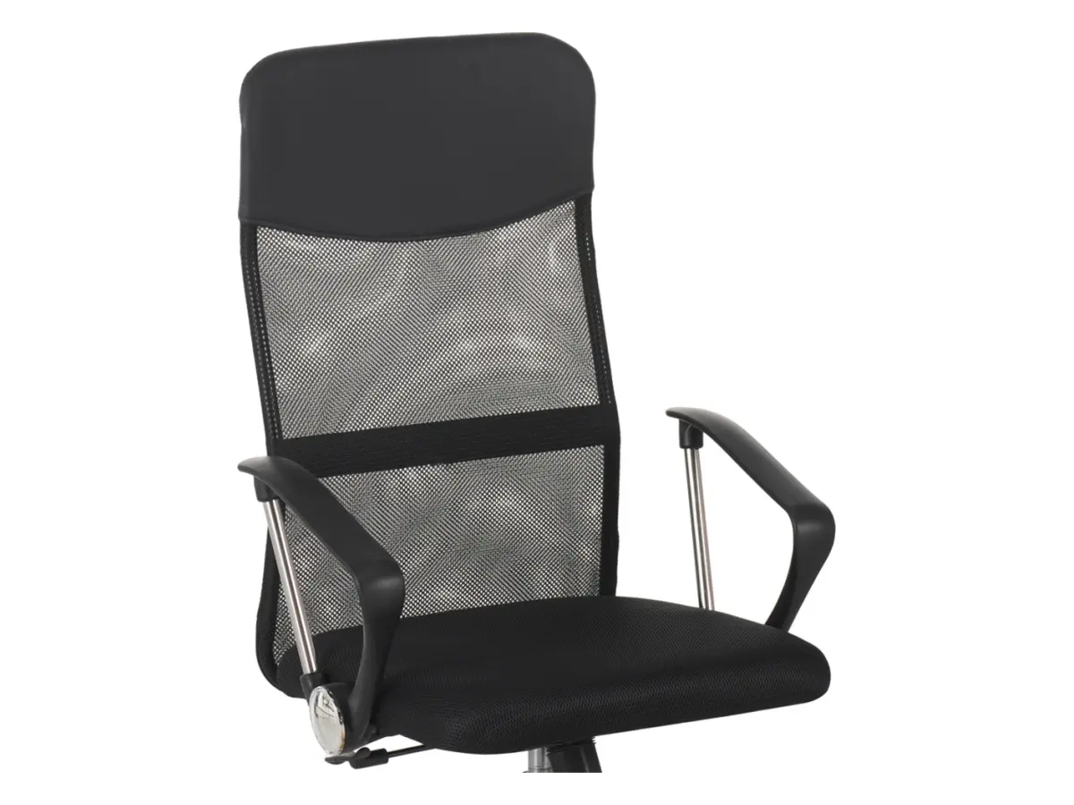 Silla giratoria Alex negra