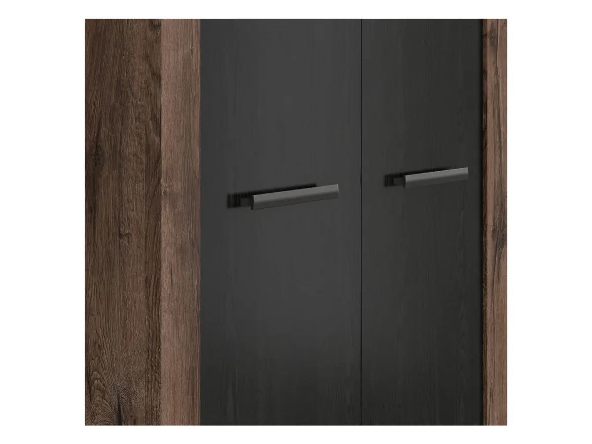 Шафа дводверна Balin 98 см дуб монастері/дуб чорний