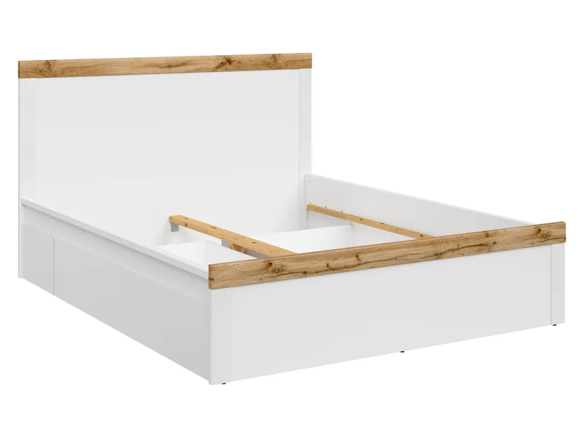 Ліжко Holten 140x200 біле