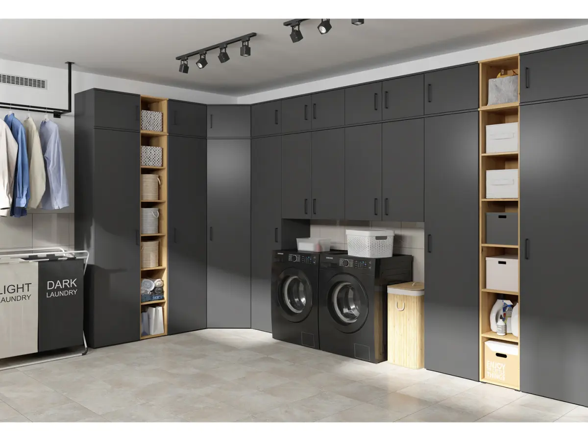 Armario MultiDo 80 cm de dos puertas atelier claro